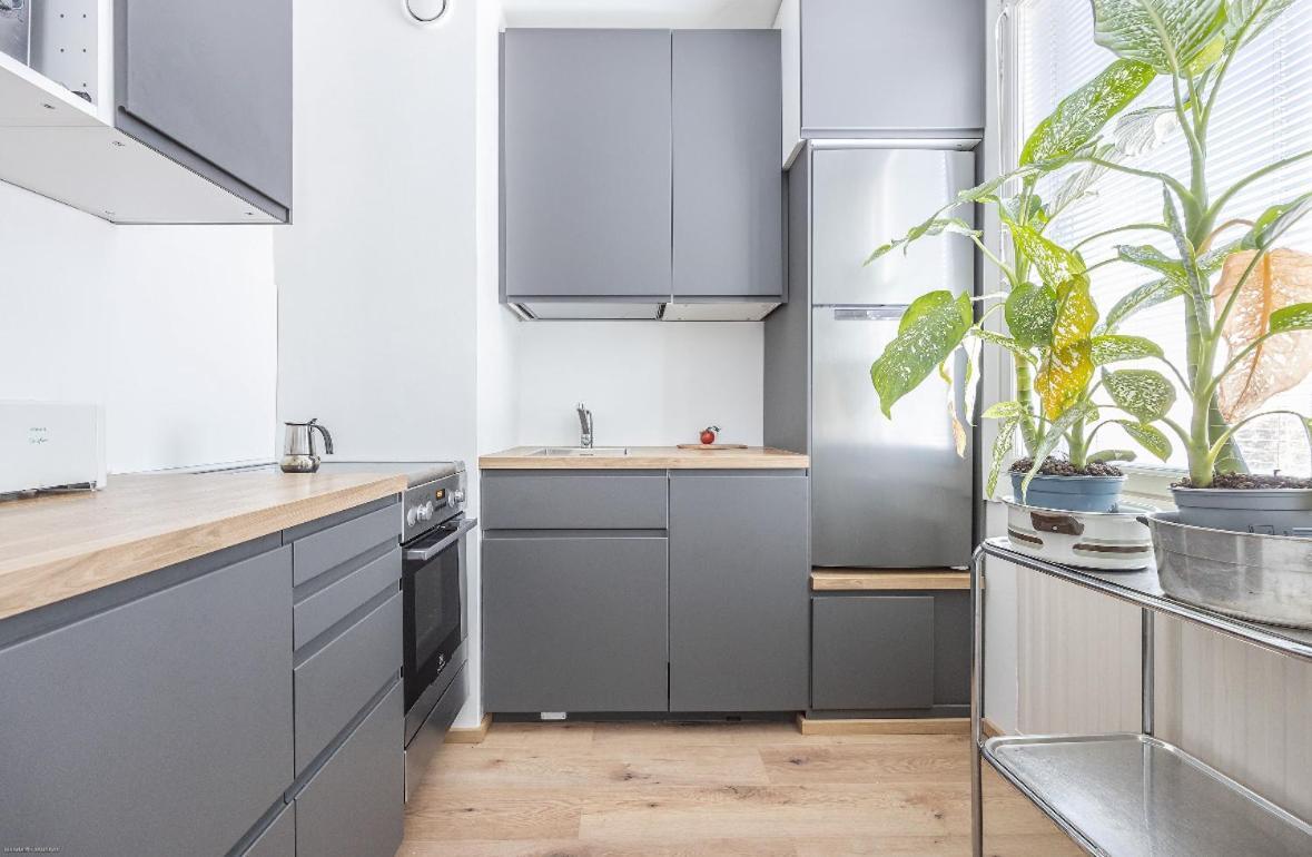 Modern Studio, Private Free Parking ,Near Metro Helsinki Dış mekan fotoğraf